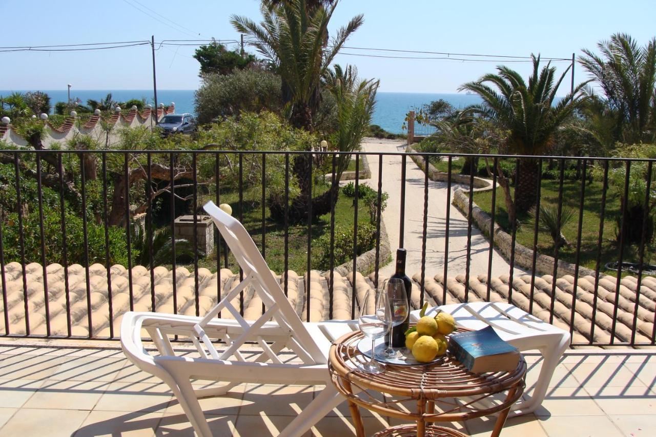 La Villa Rosa Al Mare Pozzallo Eksteriør billede